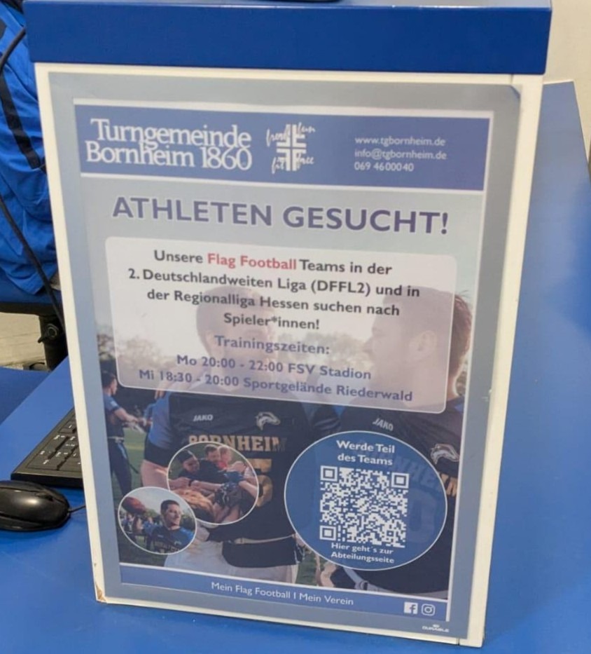 Athleten gesucht