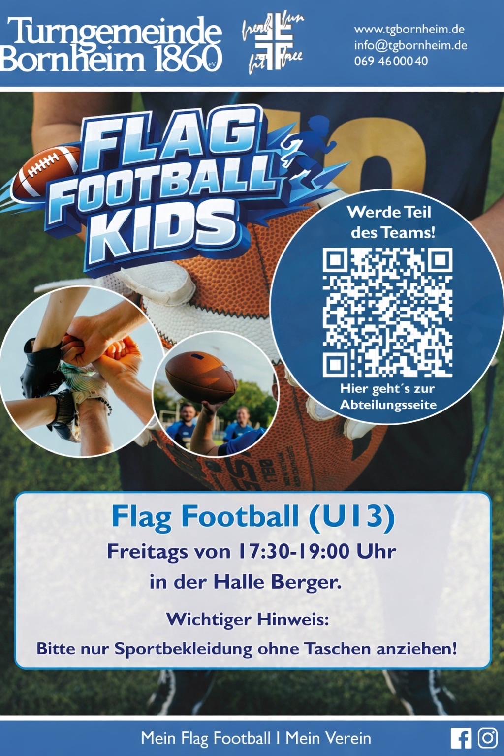 Flag Football Frankfurt Kinder U13